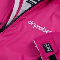 dryrobe Advance Long Sleeve Changing Robe - Pink / Light Grey Extra Image 3 Preview
